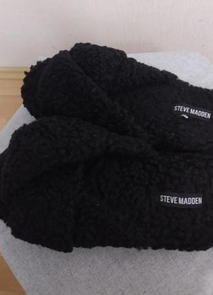 Тапочки steve madden, барашек новые,без магазинной бирки