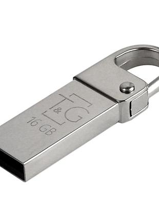 Usb флеш-накопитель t&g 16gb metal 027 стальной
