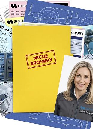 Настольная детективная игра место преступления: убийство на подводной станции "окто"