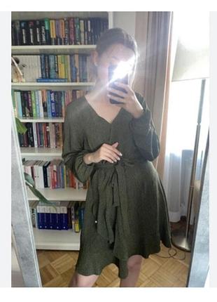 Сукня з довгим рукавом