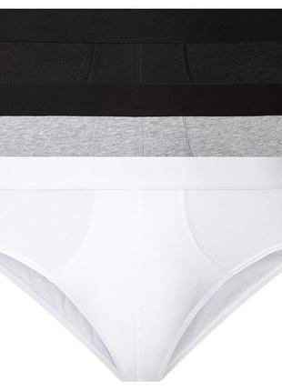 Трусы слипы набор 3 шт. для мужчины livergy lycra® 434553_443069_486959 l комбинированный