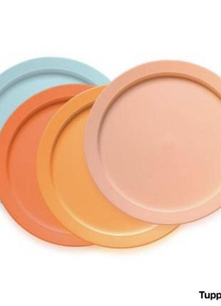 Тарілки  десертні 19 см   4 шт tupperware