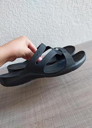 Шлепанцы crocs размер w10