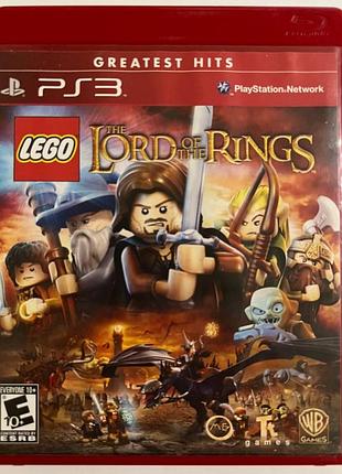 Lego lord of the rings greatest hits, б/в, англійська версія - диск для playstation 3