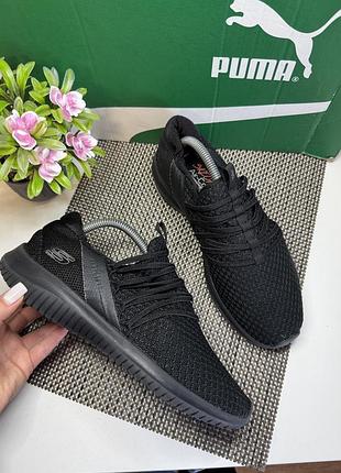 Оригинальные кроссовки слипоны skechers