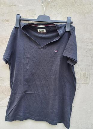 Футболка Tommy hilfiger denim с v-образным вырезом