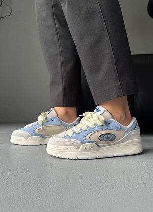 😍 жіночі кросівки adidas adi2000 blue/beige