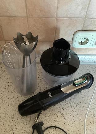 Продам оригинальный погружной блендер braun multiquick 3 vario, type 4193, мощность 750 вт.