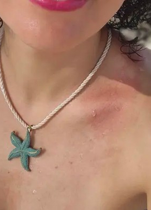 Чокер подвеска морская звезда на лето море💌🍀😺 2