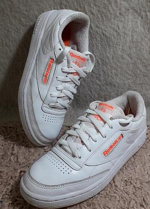 Кожаные кроссовочки reebok, 39, 40 размер