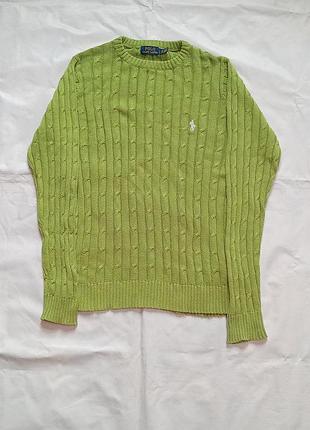Вязаный свитер polo ralph lauren