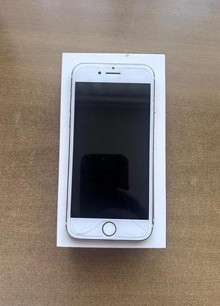 Айфон apple 7 + захисне шкло і чохол