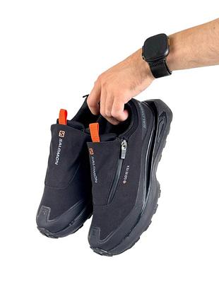 Чоловічі термо кросівки salomon odyssey elmt advanced gtx black orange