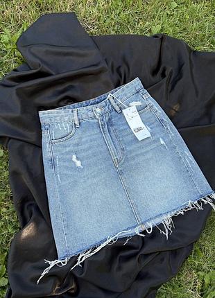 Джинсова спідниця h&m