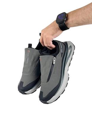 Чоловічі термо кросівки salomon odyssey elmt advanced gtx olive grey black