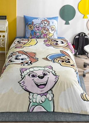 Дитяче постільна білизна tac disney paw patrol полуторка на гумці
