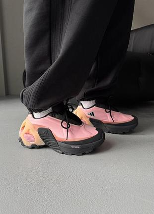 😍 жіночі кросівки adidas edge runner pink/black