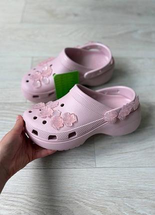 Крокси шльопанці оригінал crocs platform w7 рр.37