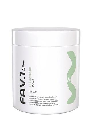 Амінокислотна маска fav.1 112 restore mask 1000 ml