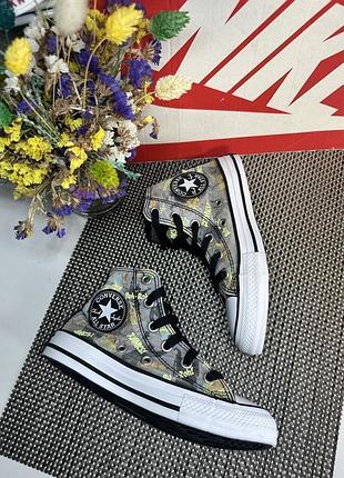 Оригінальні високі кеди converse