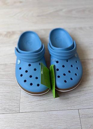 Кроксы шлепанцы оригинал crocs m5w7 гг.37