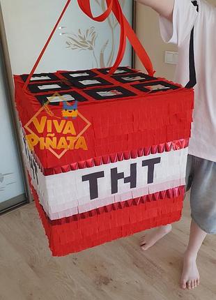 Пеньята майнкрафт tnt (динамит)