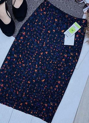 Нова літня спідниця marks&spencer m міді спідниця з розрізом тонка спідниця по фігурі