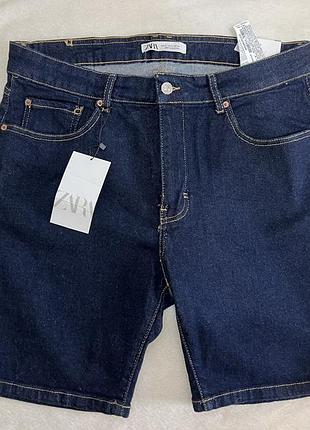 Zara шорти джинсовые мужские eur 44 usa34