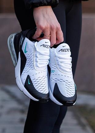 Nike air max 270 white black mint