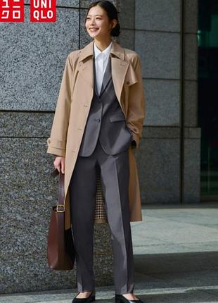 Тренч uniqlo