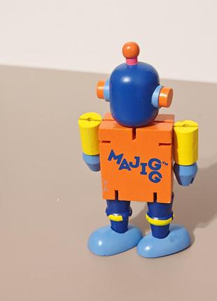 Деревянная игрушка робот, игрушечная фигурка 2