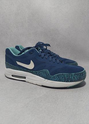 Кросівки nike air max 1 prm tape "blue zebra" в чудовому стані