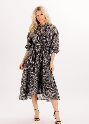 Сукня h&m, геометричний принт, з підкладкою