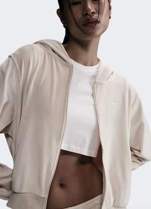 Толстовка жіноча nike w nsw nk chll vlr fz hdy hj0954-104