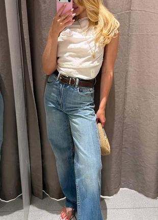 Джинси zara wide leg