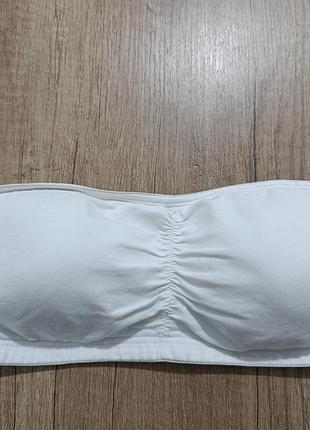 Натуральний топ з бюстом, бавовна, 80с, 75d