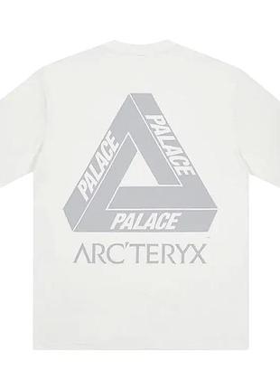 Palace x arc'teryx t-shirt 'white'