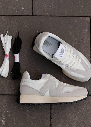 Кросівки жіночі new balance 327 grey white розпродаж/уцінка