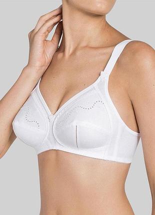 Комфортный бюстгальтер без косточек triumph  doreen + cotton 80b