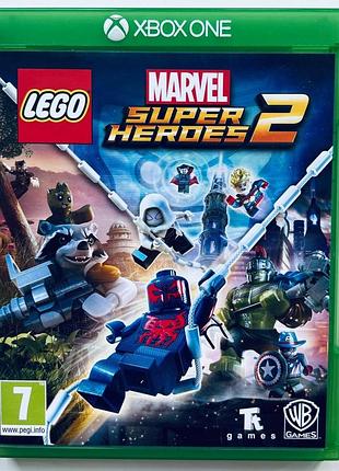 Lego marvel super heroes 2, б/у, русские субтитры - диск для xbox one