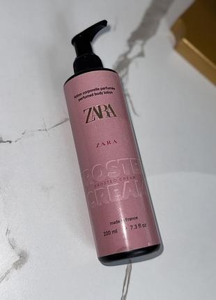 Лосьон для тіла парфумований zara frosted cream🍦шлейфовий аромат
