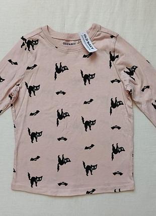 Реглан лонгслив на девочку новый old navy 5 лет