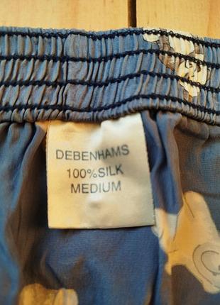 Шелковые мужские трусы боксеры debenhams m размер