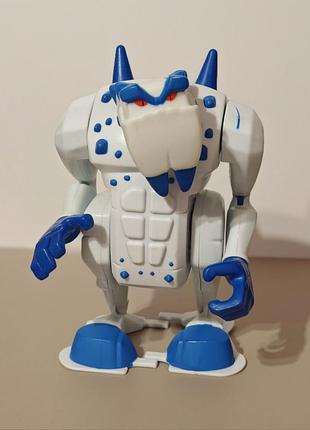 Mutant busters - the mechanical robot rock and stony коллекционная фигурка-робот the rock (ла-рока) из  линейки игрушек mutant busters,  famosa