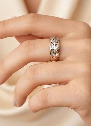 💍 серебряная кольца с кубическим цирконом – классика, которая всегда в моде