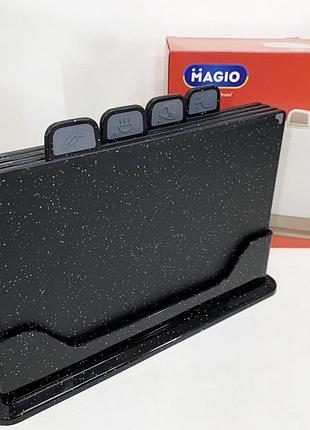 Набір обробних дощок magio mg-1255b 5 предметів
