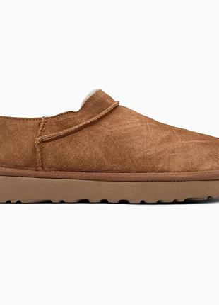 Кросівки чоловічі, кросівки жіночі, 1в1 люкс якість, шкіра, ugg classic micro boot chectnut, sky-ugg-0103