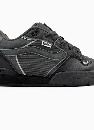 Кроссовки мужские, кроссовки женские, 1в1 люкс качество, кожа, dime × vans rowley xlt triple black, sky-van-0032