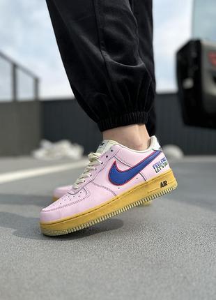 Кросівки чоловічі, кросівки жіночі, 1в1 люкс якість, шкіра, air force 1 07 limited edition, ananas-066