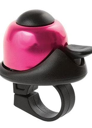 Звонок m-wave mini розовый